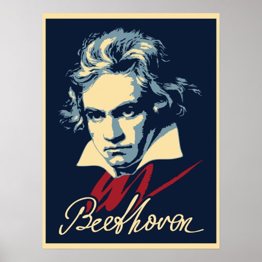 Beethoven Poster (Voorkant)