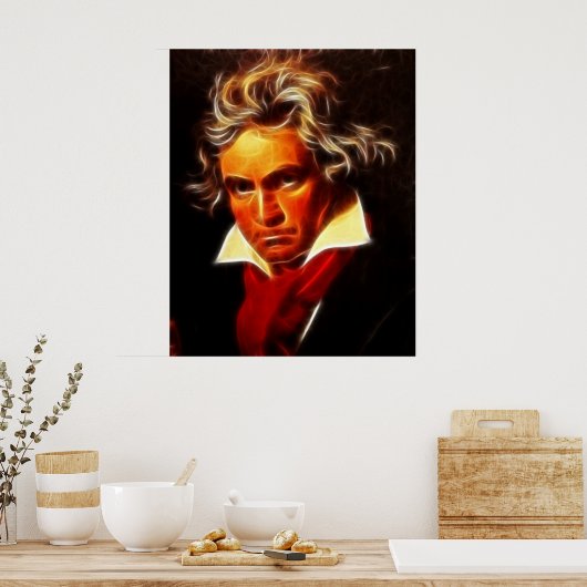 Beethoven Poster (Keuken)