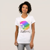 BEETHOVEN RAINBOW T-SHIRT (Voorkant volledig)
