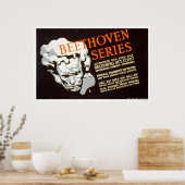 Beethoven reeks 1937 WPA Poster (Keuken)