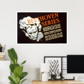 Beethoven reeks 1937 WPA Poster (Thuiskantoor)