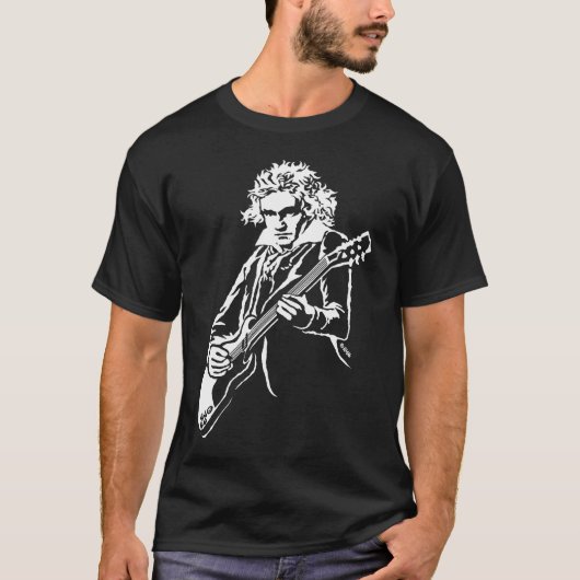 Beethoven Rock! T-shirt (Voorkant)