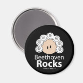Beethoven Rocks Magnet (Voorkant / Achterkant)