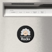 Beethoven Rocks Magnet (Insitu (Vaatwasser))
