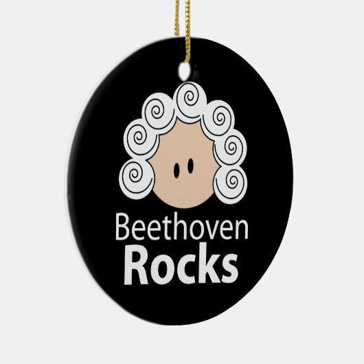 Beethoven Rocks Ornament (Rechts)
