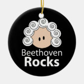 Beethoven Rocks Ornament (Voorkant)