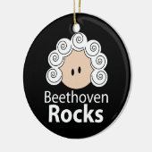 Beethoven Rocks Ornament (Links)