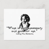 Beethoven-S Briefkaart (Voorkant)