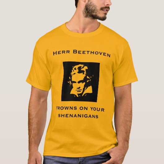 Beethoven Shenanigans T-Shirt (Voorkant)