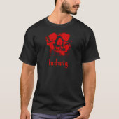 BEETHOVEN Skull T-shirt (Voorkant)