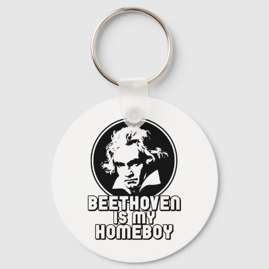 Beethoven Sleutelhanger (Voorkant)