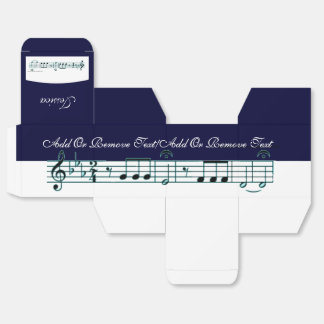 Beethoven Symfonie nr. 5 (blauw) Bedankdoosjes