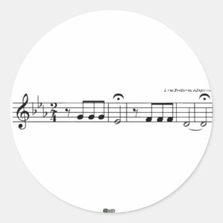 Beethoven Symfonie nr. 5 Stickers