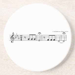 Beethoven Symphony No. 5 Coster Zandsteen Onderzetter