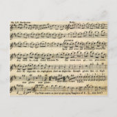 Beethoven Symphony No. 9 Briefkaart (Voorkant)