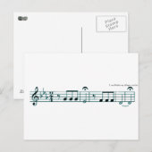 Beethoven Symphony nr. 5 Briefkaart (Voorkant / Achterkant)