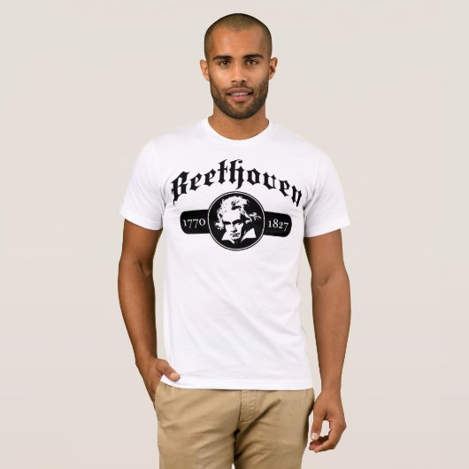 Beethoven T-shirt (Voorkant volledig)