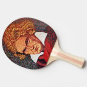 Beethoven Tafeltennisbatje (Zijkant)