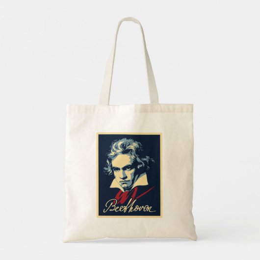Beethoven Tote Bag (Achterkant)