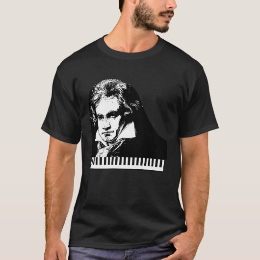 Beethoven van Beethoven Piano Teacher T-shirt (Voorkant)