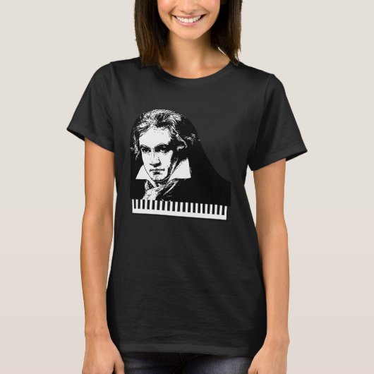 Beethoven van Beethoven Piano Teacher T-shirt (Voorkant)