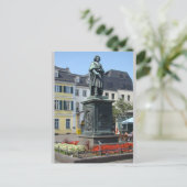 Beethoven (volledig) Statue Bonn Duitsland Briefkaart (Staand voorkant)