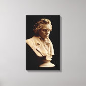Beethovenbasue Canvas Afdruk (Voorkant)