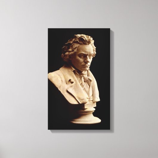 Beethovenbasue Canvas Afdruk (Voorkant)