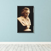 Beethovenbasue Canvas Afdruk (Insitu (Houten vloer))