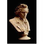 Beethovenbasue Staand Fotobeeldje<br><div class="desc">Ludwig Van Beethoven kont. Geweldige geschenken voor Beethoven-fans en fans van klassieke muziek.</div>