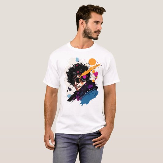 Beethovenkunst T-shirt (Voorkant volledig)