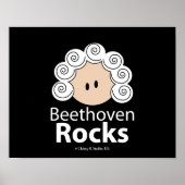 BeethovenRocks Beethoven Poster (Voorkant)
