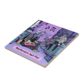 Beethovens Halve Pint Grappig Cadeau Tegeltje (Zijkant)