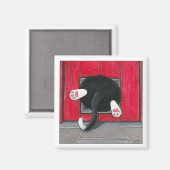 Beetje een knijpkat magneet (Voorkant / Achterkant)