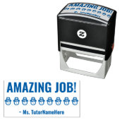 "BEETJE MAKEN!" Schoolleraar Rubber Stamp Zelfinktende Stempel (In situ)