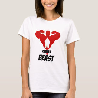 Beetje om fitnesskracht voor de mensen te bedienen t-shirt