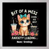 Beetje rommel, mijn beste angstbelasting doen poster (Voorkant)