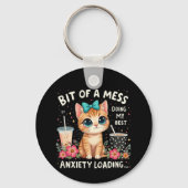 Beetje rommel, mijn beste angstbelasting doen sleutelhanger (Voorkant)