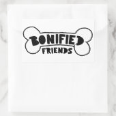 Beetje vrienden Dog Loyalty citeert beste estie Rechthoekige Sticker (Tas)