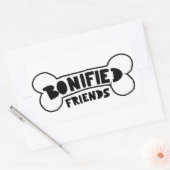 Beetje vrienden Dog Loyalty citeert beste estie Rechthoekige Sticker (Envelop)