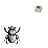 Beetle Art Entomology Insect Rubber Stamp Rubberstempel (Gestempeld)