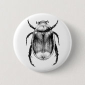 Beetle Badge Ronde Button 5,7 Cm (Voorkant)