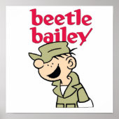 Beetle Bailey Poster (Voorkant)