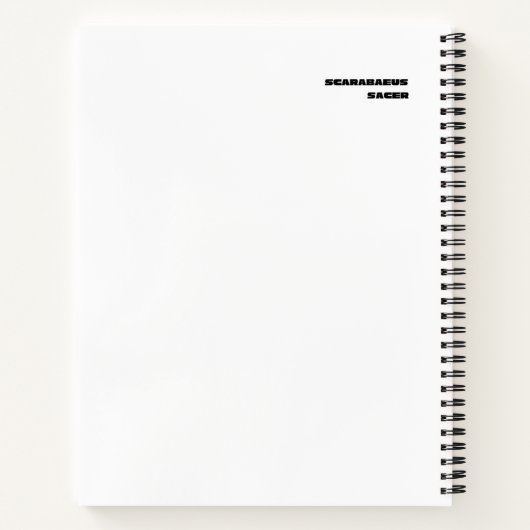 Beetle Box Notebook Notitieboek (Achterkant)