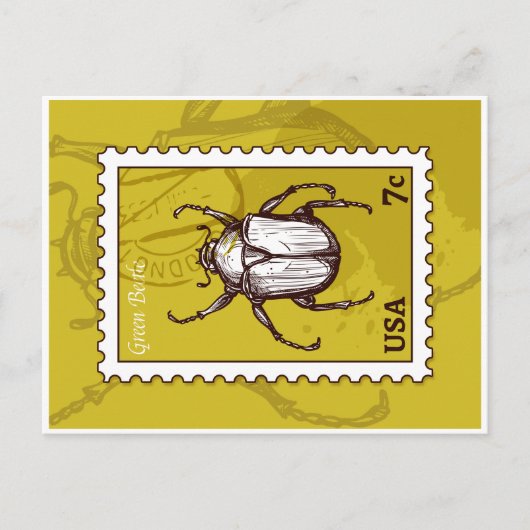 Beetle Briefkaart (Voorkant)