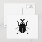Beetle Briefkaart (Voorkant / Achterkant)