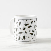 Beetle Bug Coffee-Mok - Optionele persoonlijke voo Koffiemok (Voorkant links)