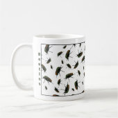 Beetle Bug Coffee-Mok - Optionele persoonlijke voo Koffiemok (Links)