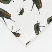Beetle Bug Fleece Blanket Deken (Hoek)