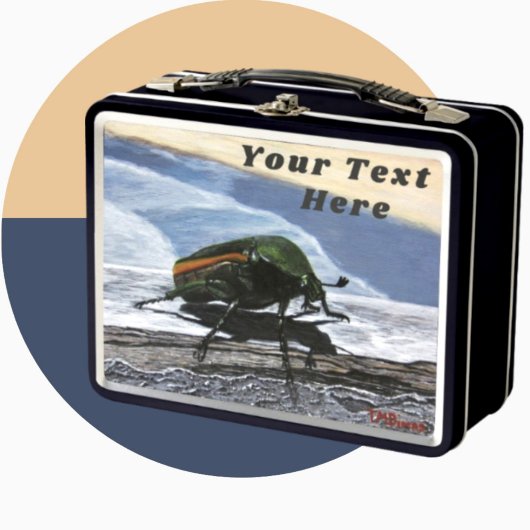 Beetle Bug Lunch Box - Optionele personalisatie